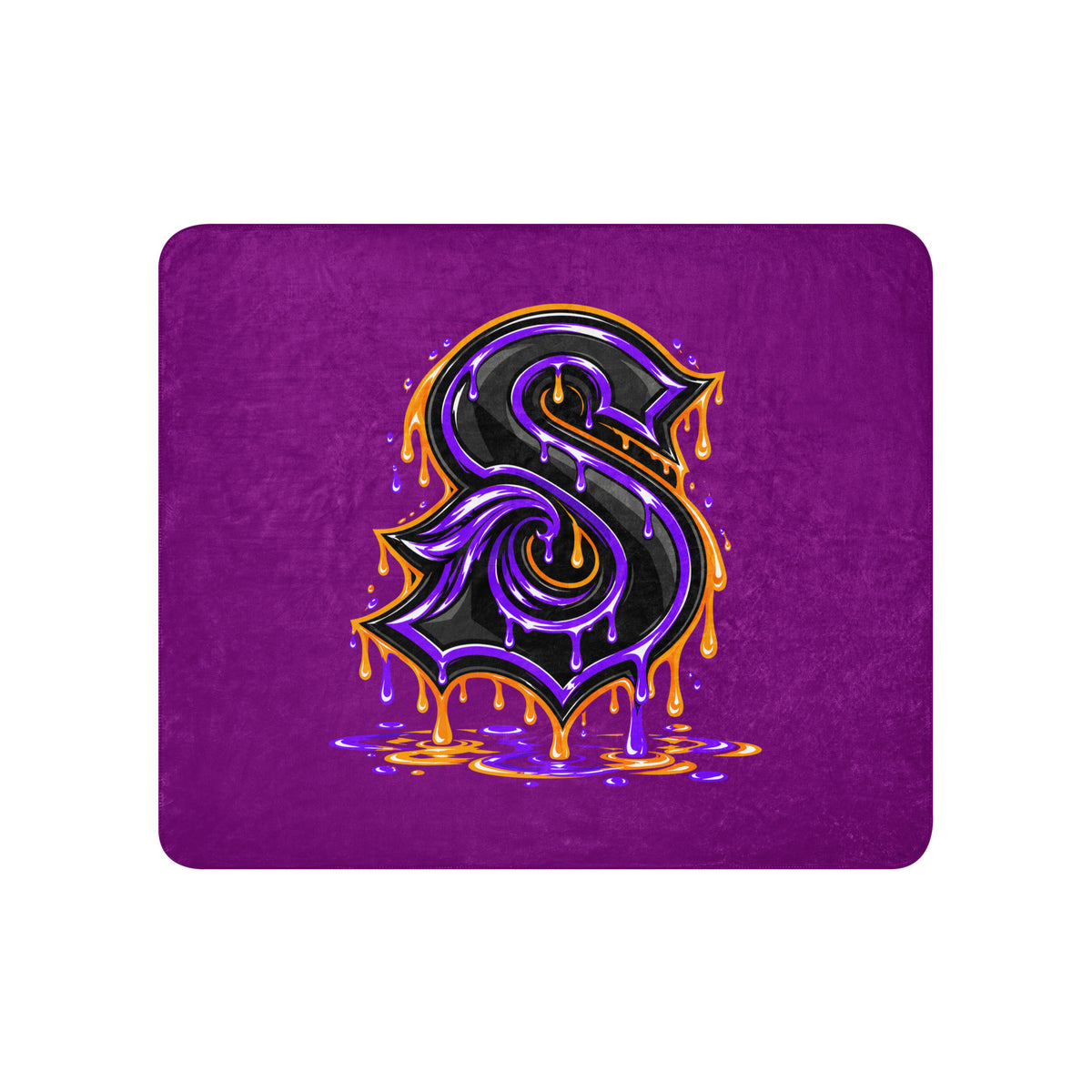 Sherpa Blanket | Naples Sirens | Lettermark Logo