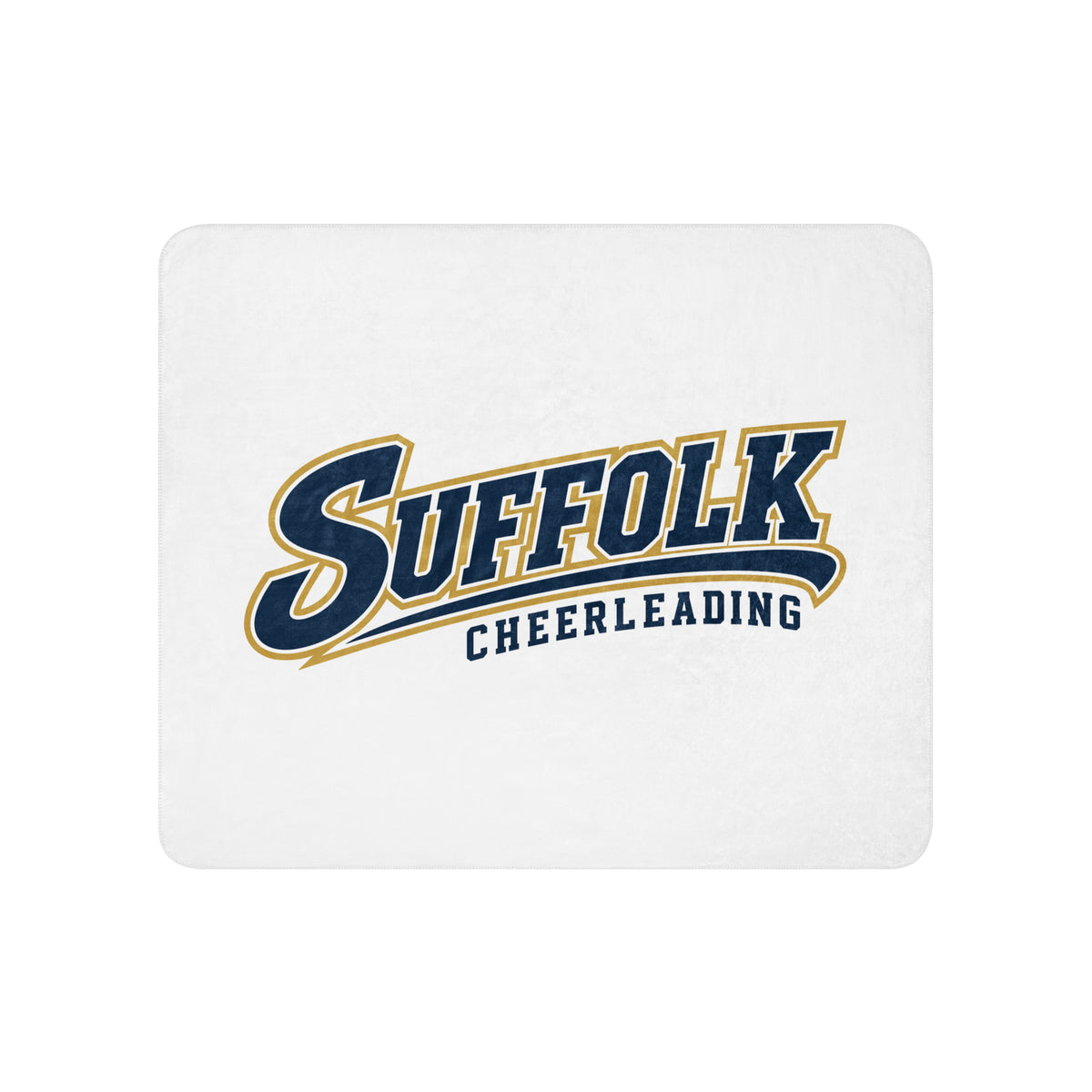 Sherpa Blanket | Suffolk University Cheerleading | Athletics Logo