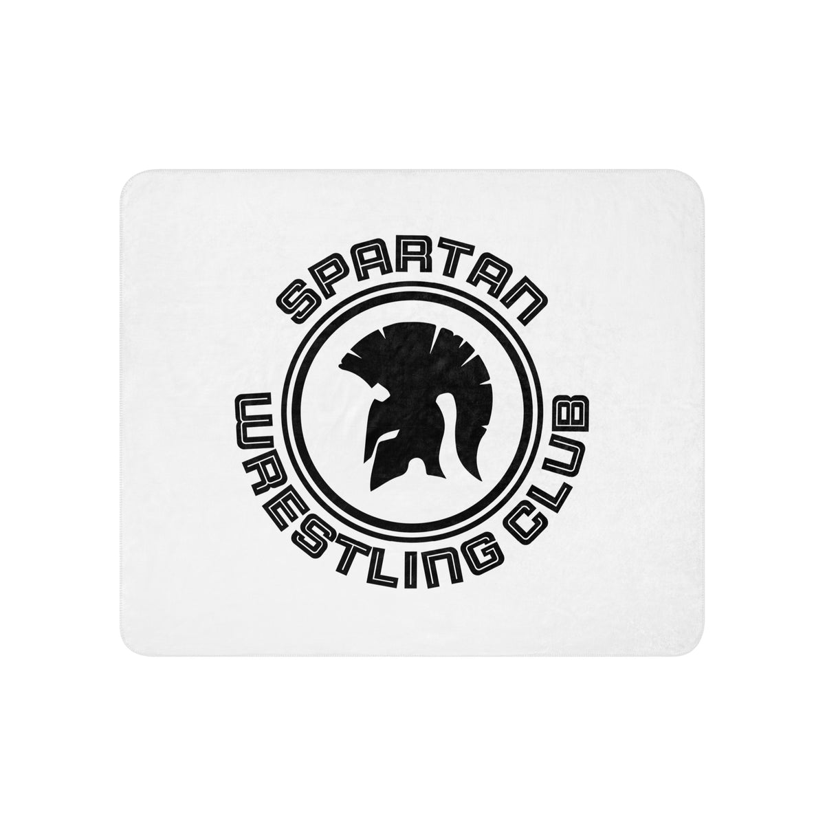 Sherpa Blanket | Spartan Wrestling Club | Crest Logo