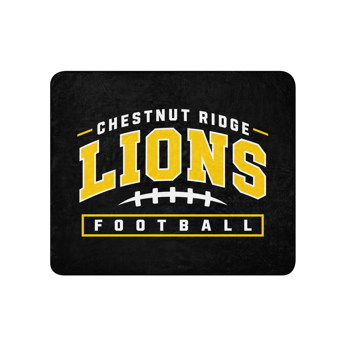 Sherpa Blanket | Chestnut Ridge Lions Football | Valor Logo