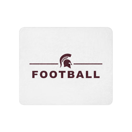 Sherpa Blanket | Turpin Football | Modern Script Logo