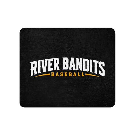 Sherpa Blanket | South Bend River Bandits | Lettermark Logo
