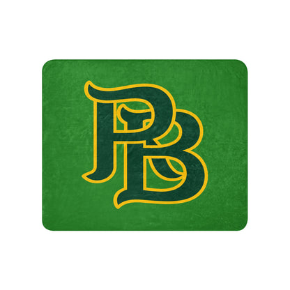 Sherpa Blanket | South Bend River Bandits | Crest Logo