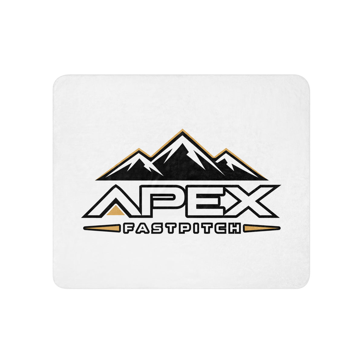 Sherpa Blanket | Apex Fastpitch | Crest Logo