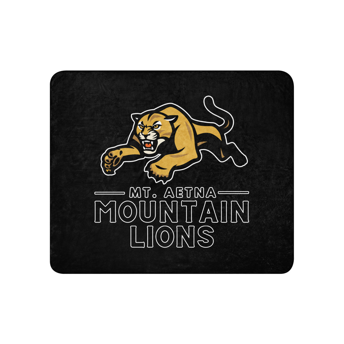 Sherpa Blanket | Mt. Aetna Adventist School | Emblem Logo