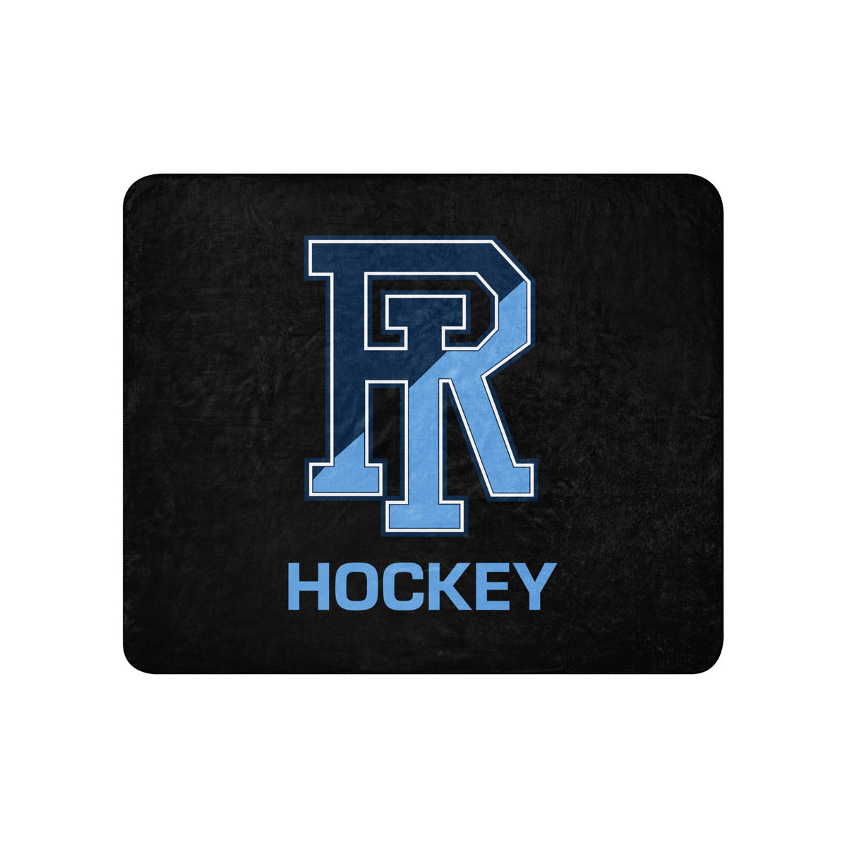 Sherpa Blanket | URI Men’s Hockey | Vanguard Logo