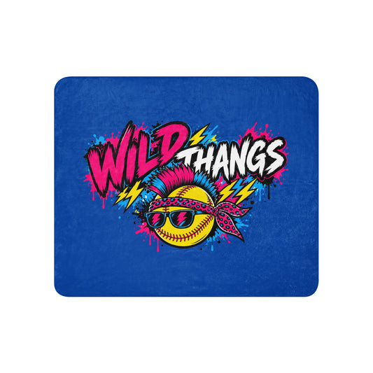 Sherpa Blanket | Wild Thangs | Vanguard Logo