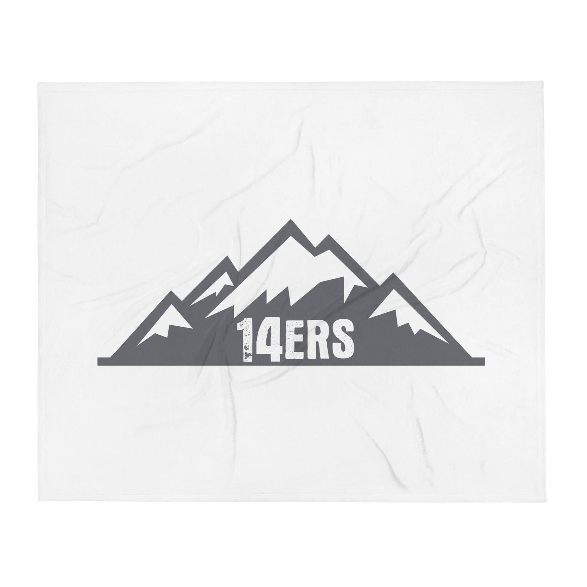 Throw Blanket | 14ers Baseball | Grey Logo