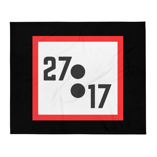 Throw Blanket | 27:17 | Crest Logo