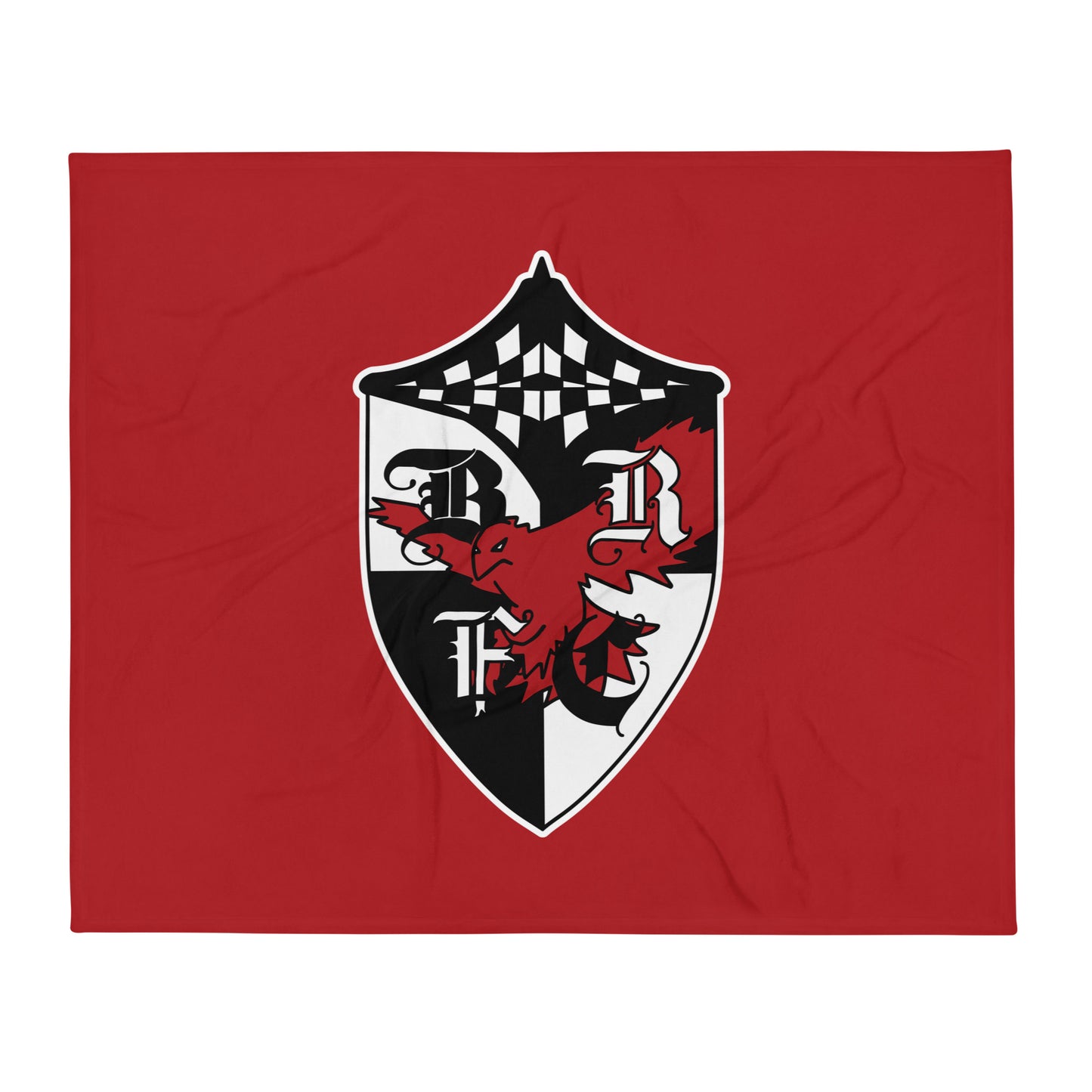 Throw Blanket | Bard College Rugby Football Club | Raptor Logo