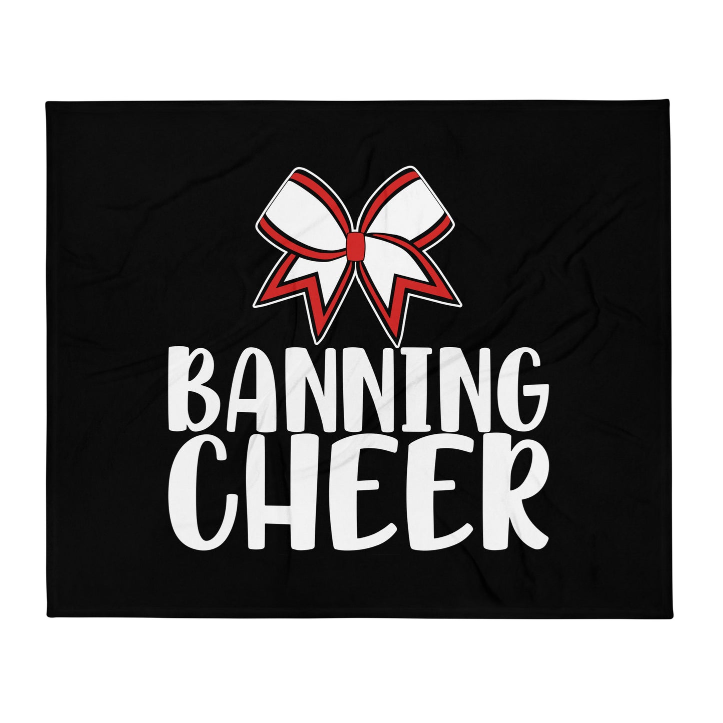 Throw Blanket | BHS Coed Cheer | Banning Cheer Logo