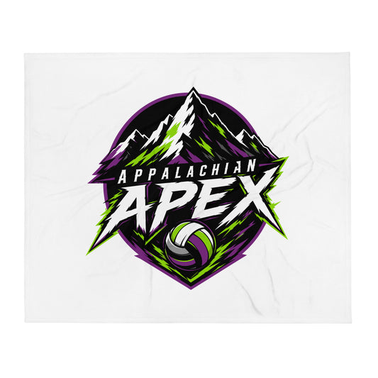 Throw Blanket | Appalachian Apex | Summit Emblem Logo