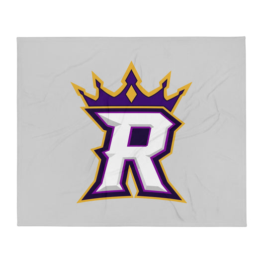 Throw Blanket | REIGN 10U Softball | Royale Crest Logo