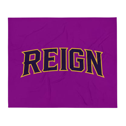 Throw Blanket | REIGN 10U Softball | Vanguard Logo