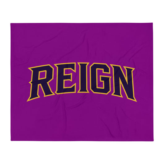 Throw Blanket | REIGN 10U Softball | Vanguard Logo