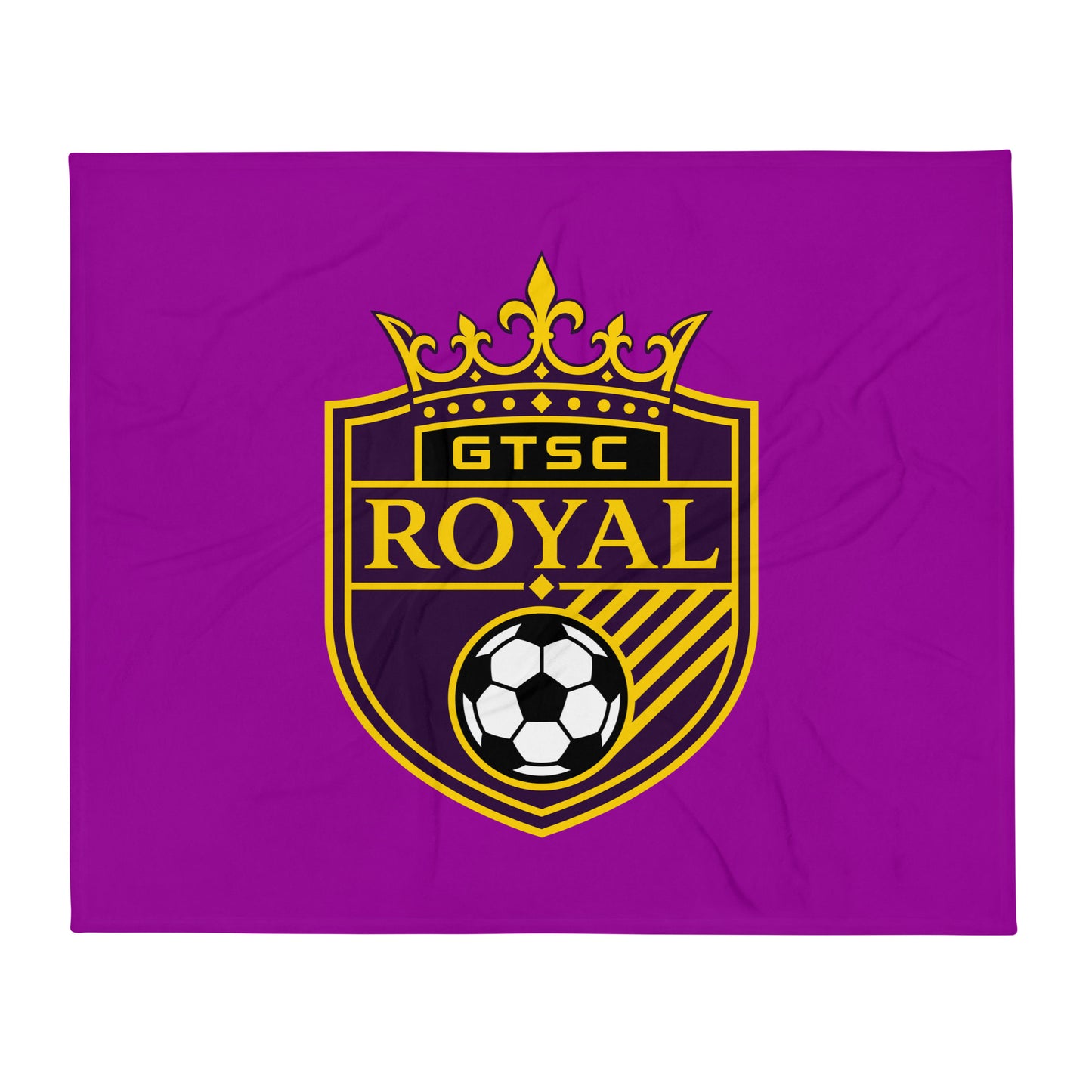 Throw Blanket | GTSC Royal | Shield Logo