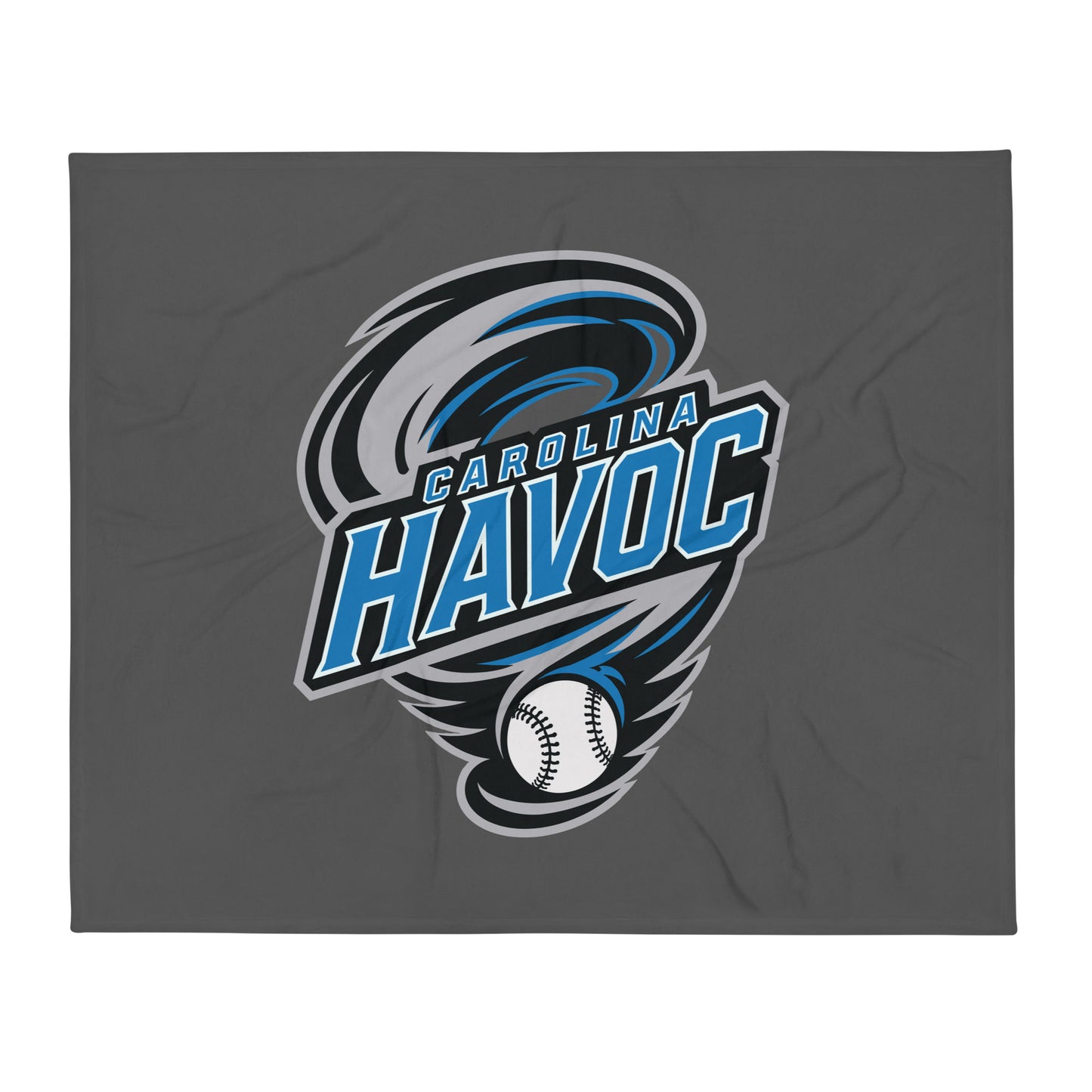 Throw Blanket | Carolina Havoc | Twister League Crest Logo