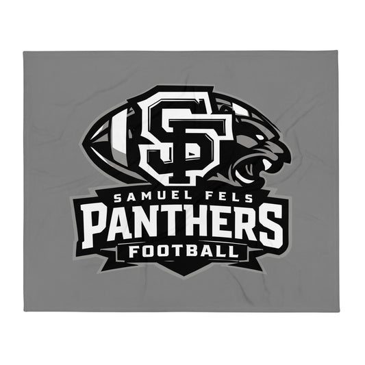Throw Blanket | Samuel Fels Football | Emblem Logo