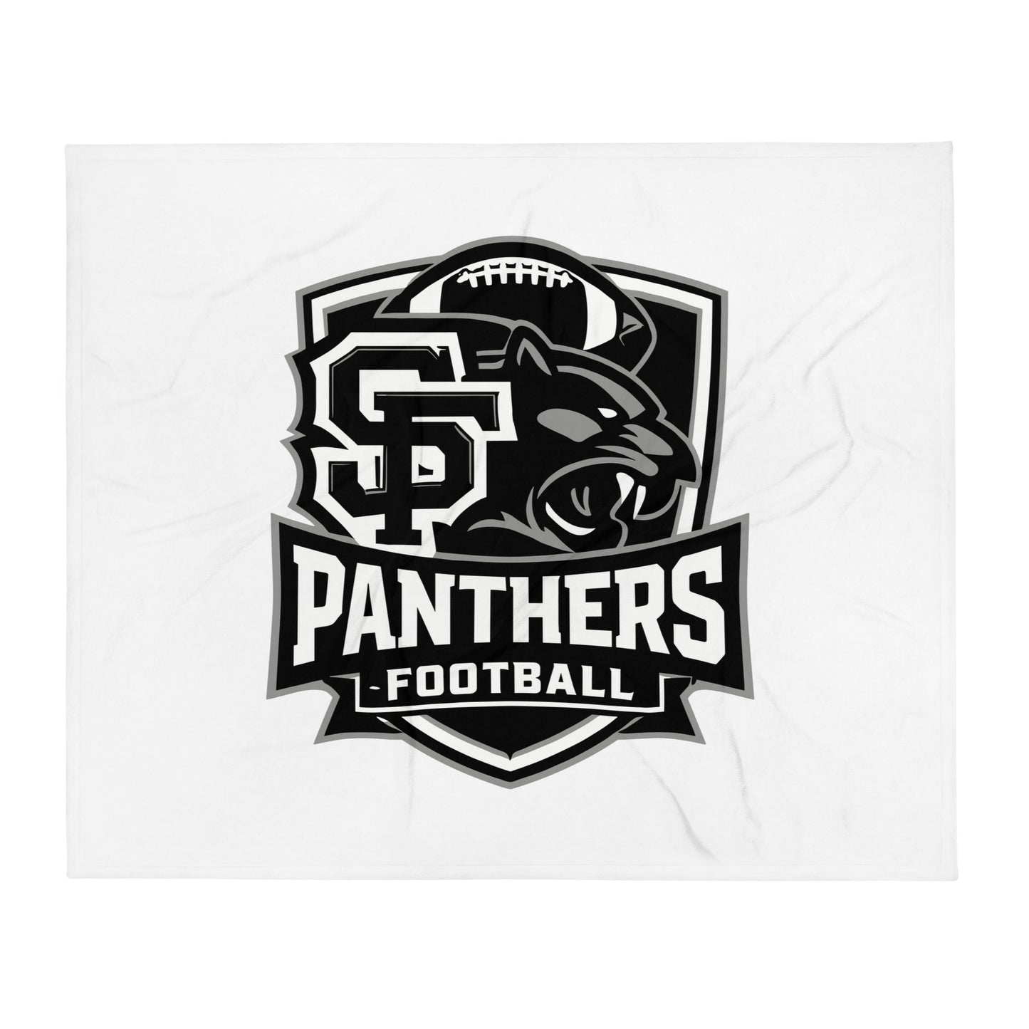 Throw Blanket | Samuel Fels Football | Shield Logo