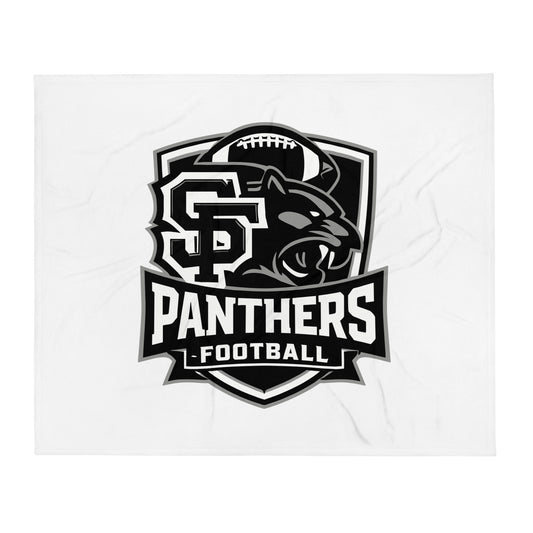 Throw Blanket | Samuel Fels Football | Shield Logo