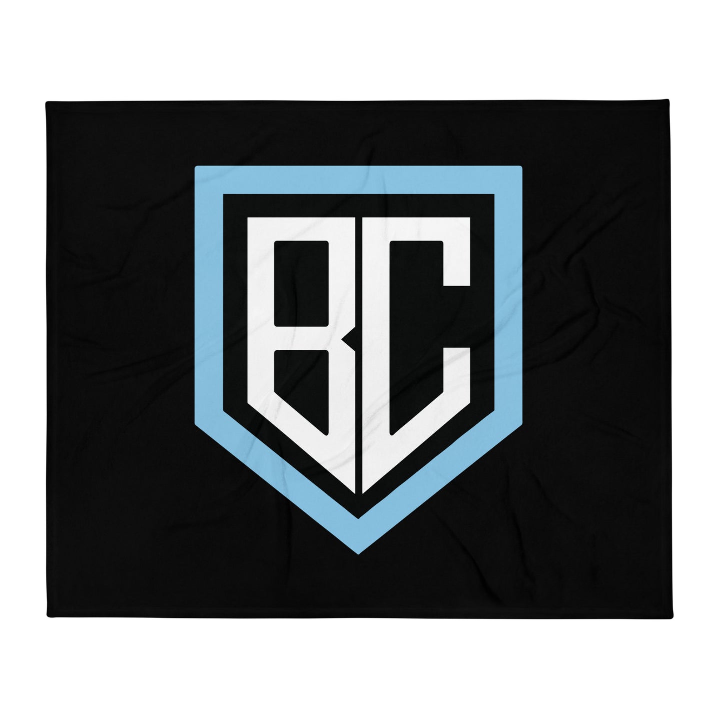 Throw Blanket | Blue Collar Softball 2034 | Emblem Logo