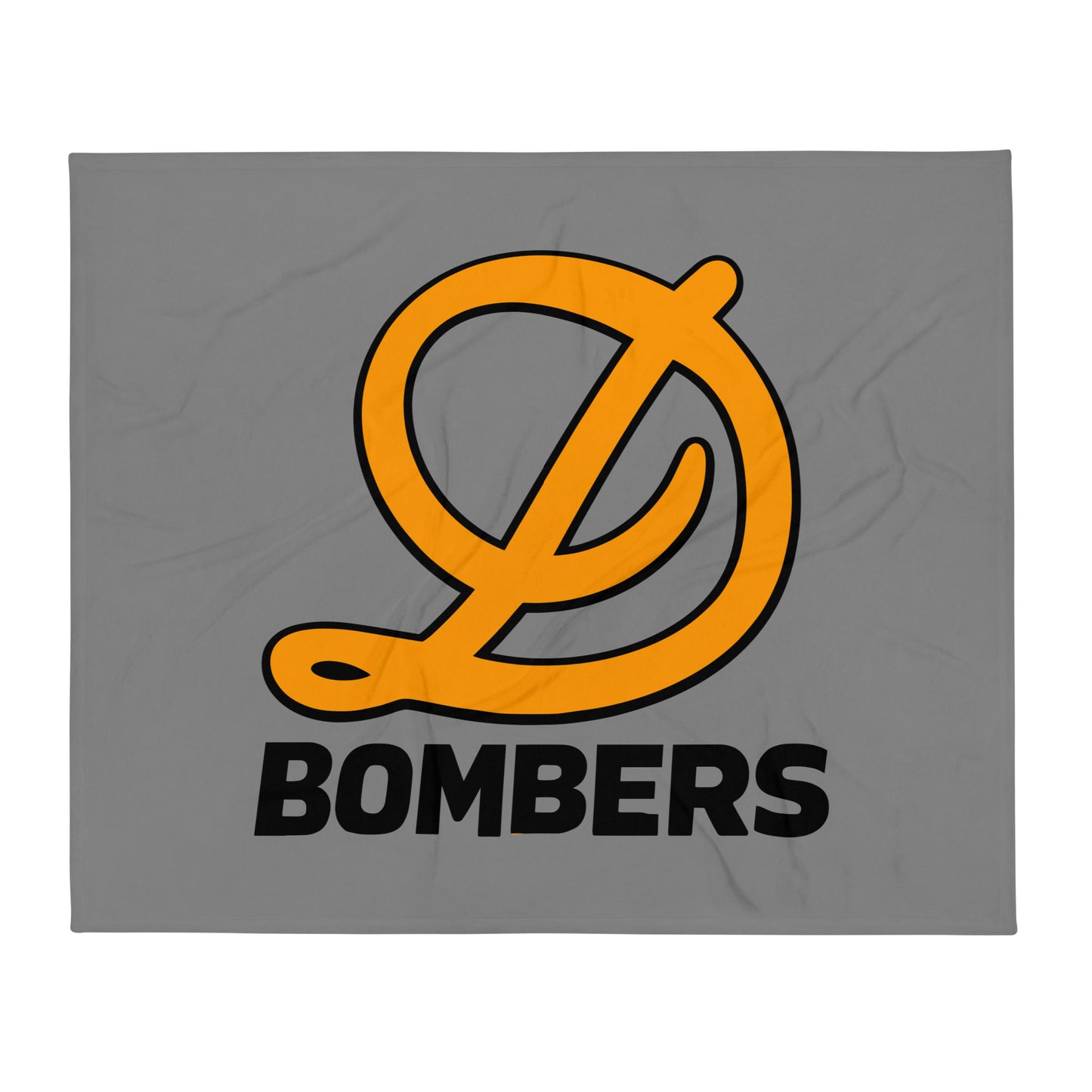 Throw Blanket | Diamond Bombers | D-Mark Logo