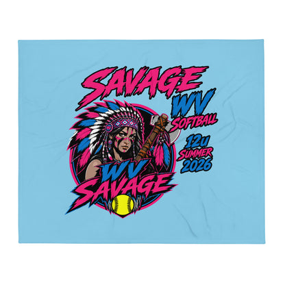 Throw Blanket | Savage | Vanguard Logo
