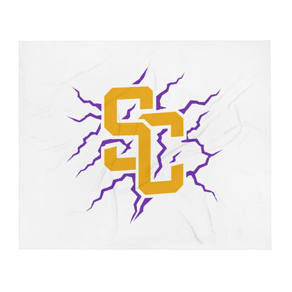 Throw Blanket | Shock City FC | SC Mark Logo