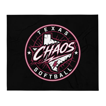 Throw Blanket | Texas Chaos | Badge Logo