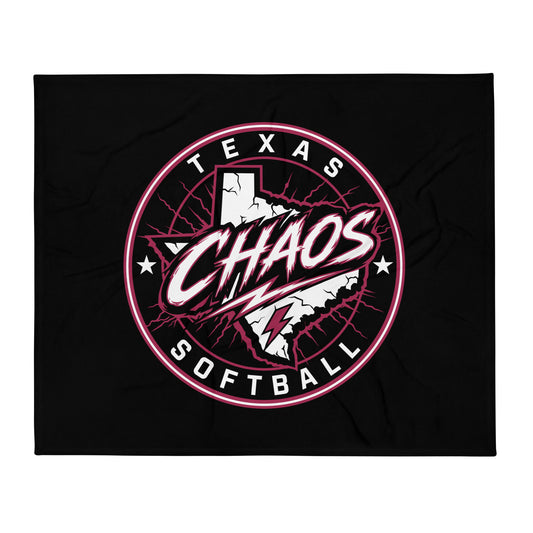 Throw Blanket | Texas Chaos | Badge Logo