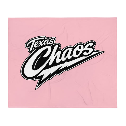 Throw Blanket | Texas Chaos | Emblem Logo