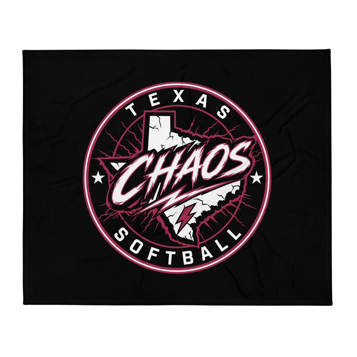 Throw Blanket | Texas Chaos | Badge Logo