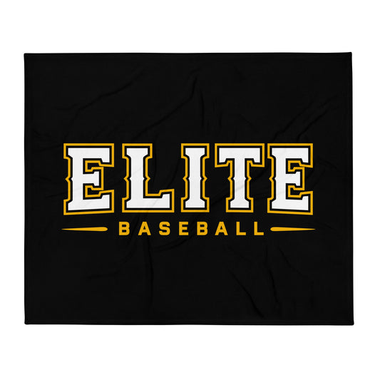 Throw Blanket | Elite Baseball | Vanguard Logo