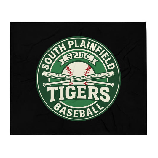 Throw Blanket | SP Tigers 7U | Badge Logo