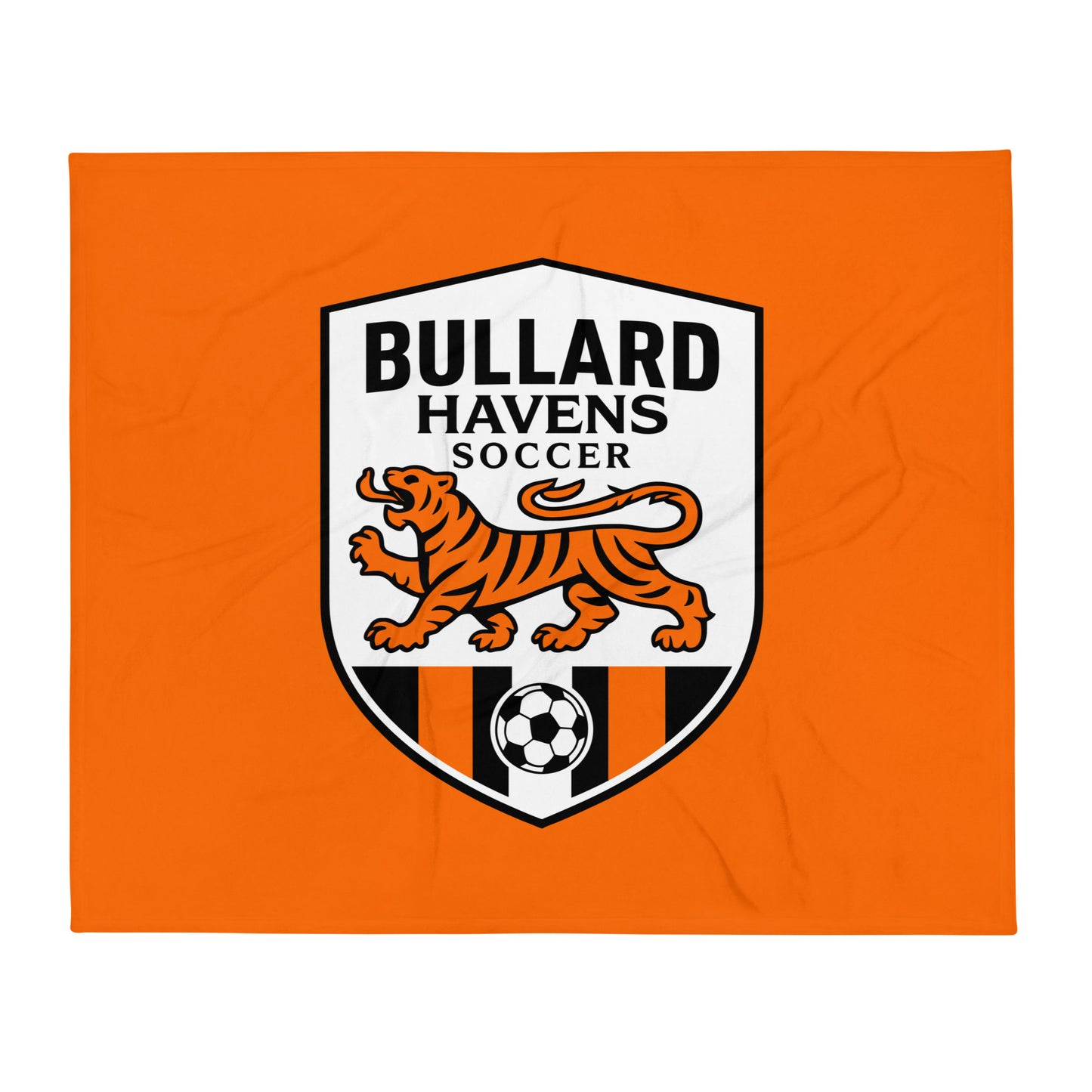 Throw Blanket | Bullard Havens Boys Soccer | Shield Logo