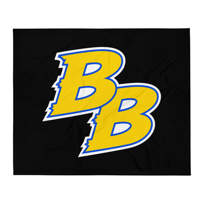 Throw Blanket | Breakaway Bandits Softball Club | Athletics Logo