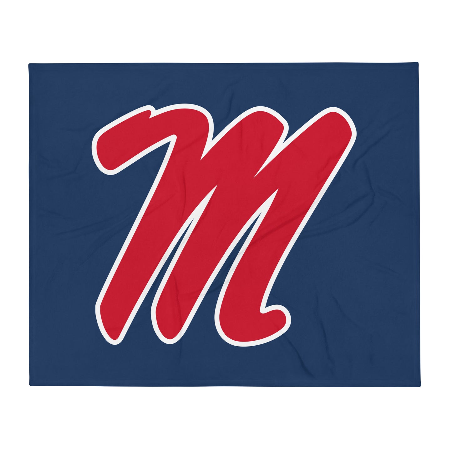 Throw Blanket | Maumelle Bulldogs 2035 | M-Mark Logo
