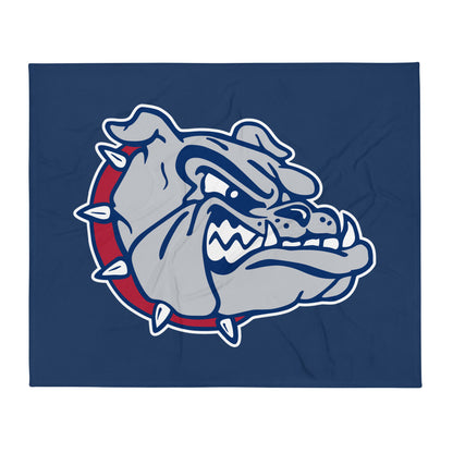 Throw Blanket | Maumelle Bulldogs 2035 | Mascot Logo