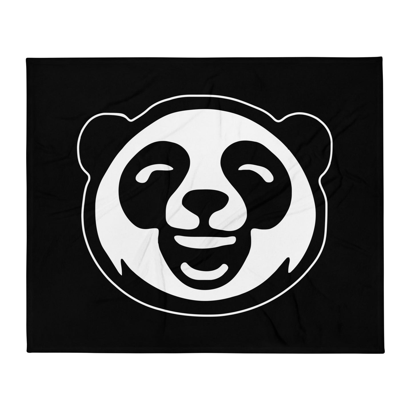 Throw Blanket | Panda Lacrosse Club | Mascot Logo