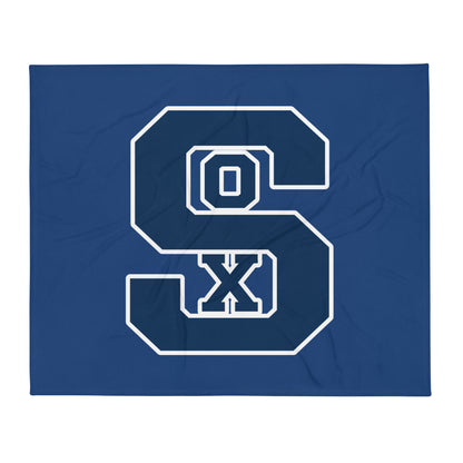 Throw Blanket | Greenville Sox | Valor Logo
