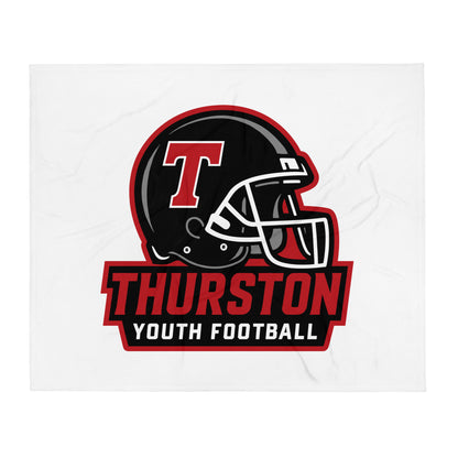 Throw Blanket | Thurston Youth Football | Crest Logo