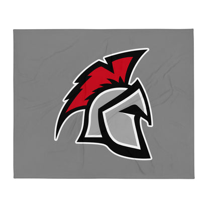 Throw Blanket | Sanford Spartans | Emblem Logo