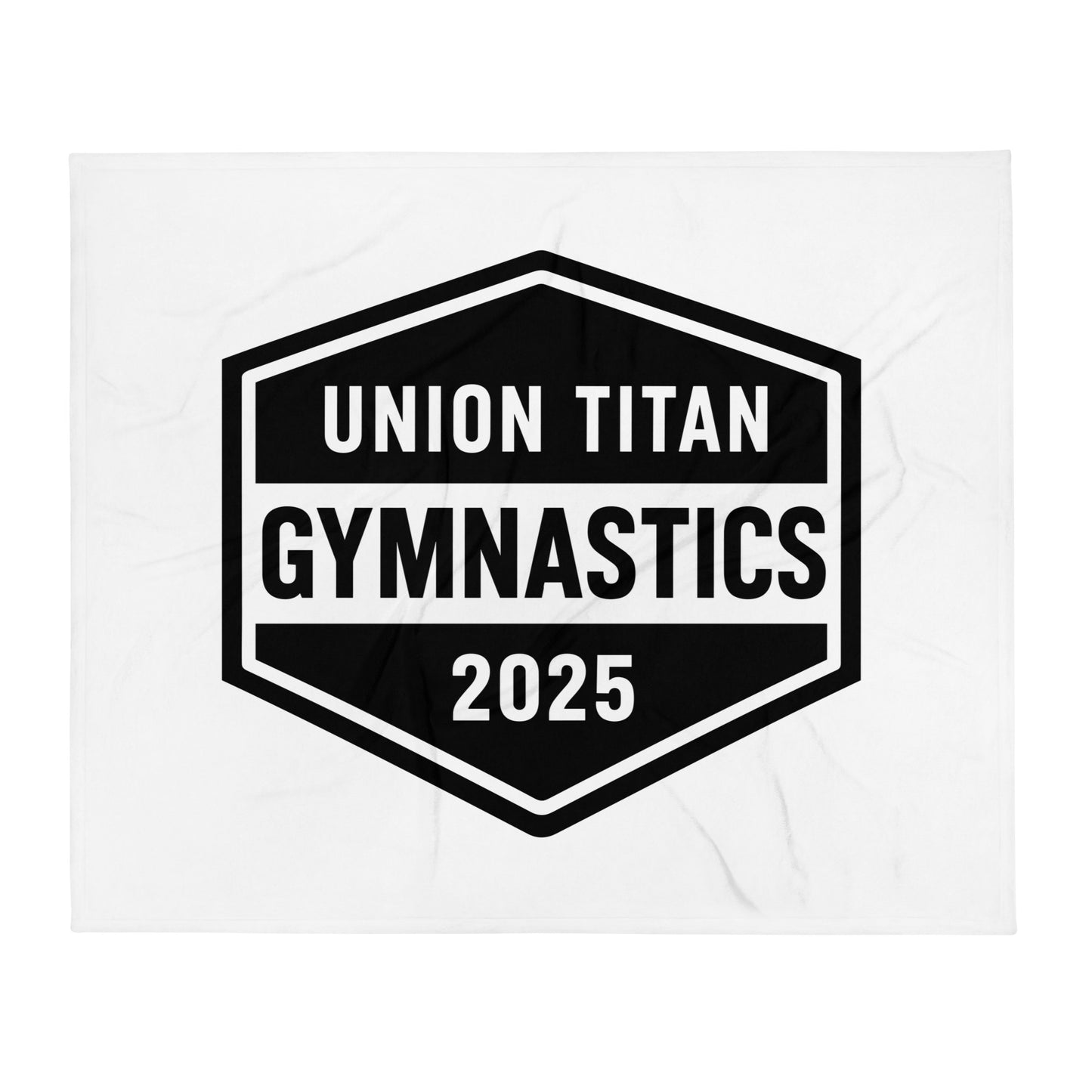 Throw Blanket | Union Gymnastics | Vanguard Logo