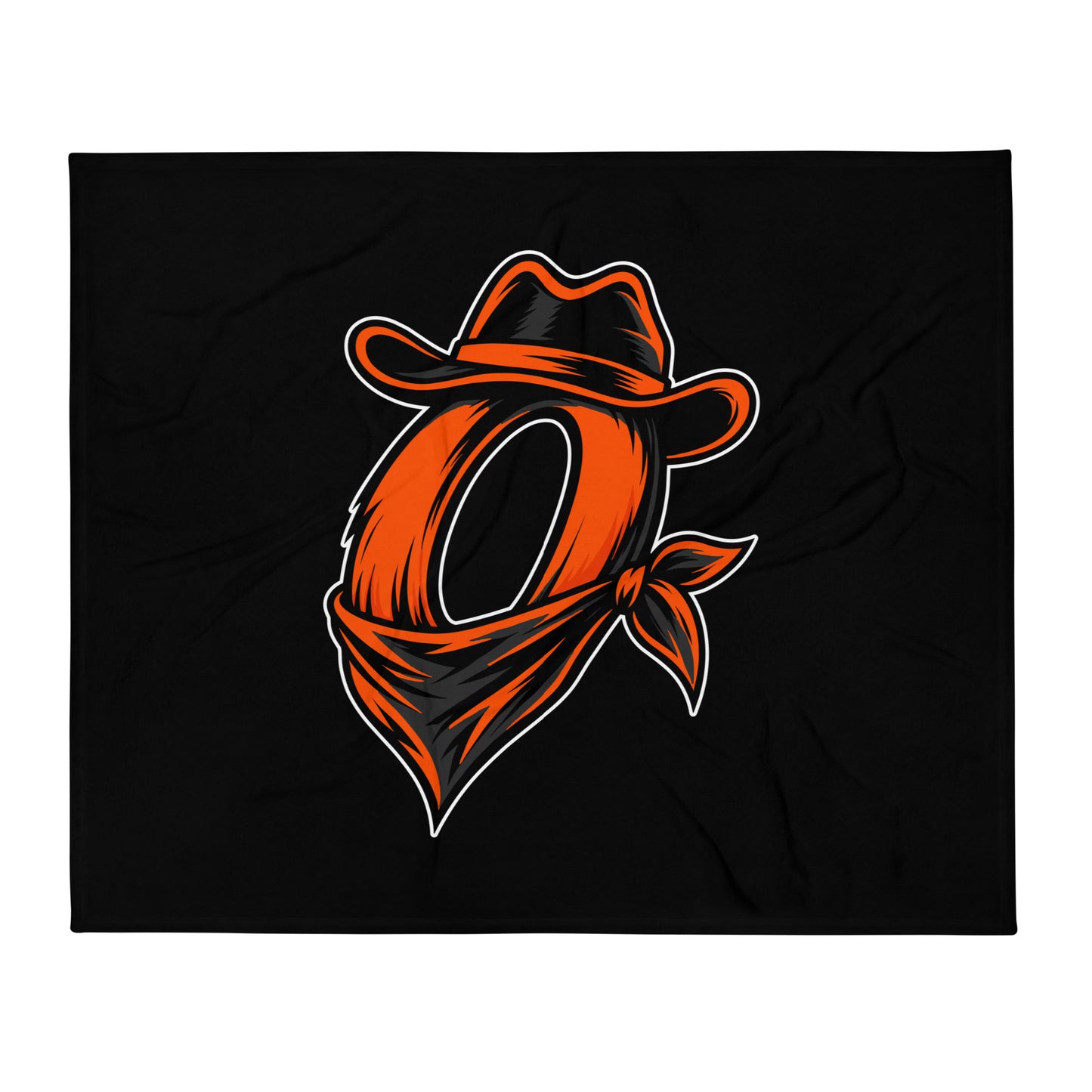 Throw Blanket | Louisiana Outlaws | Crest Logo