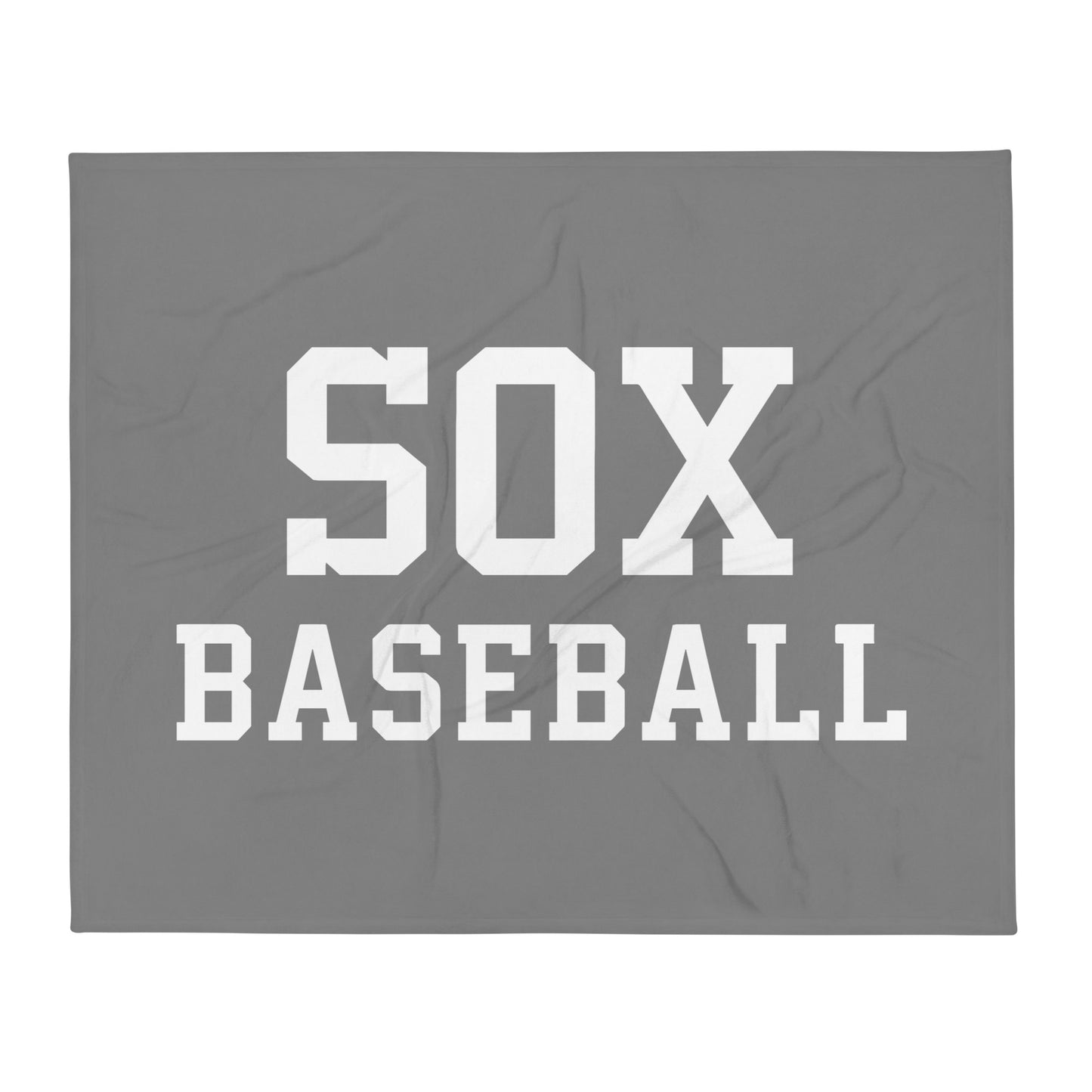 Throw Blanket | Greenville Sox | Lettermark Logo
