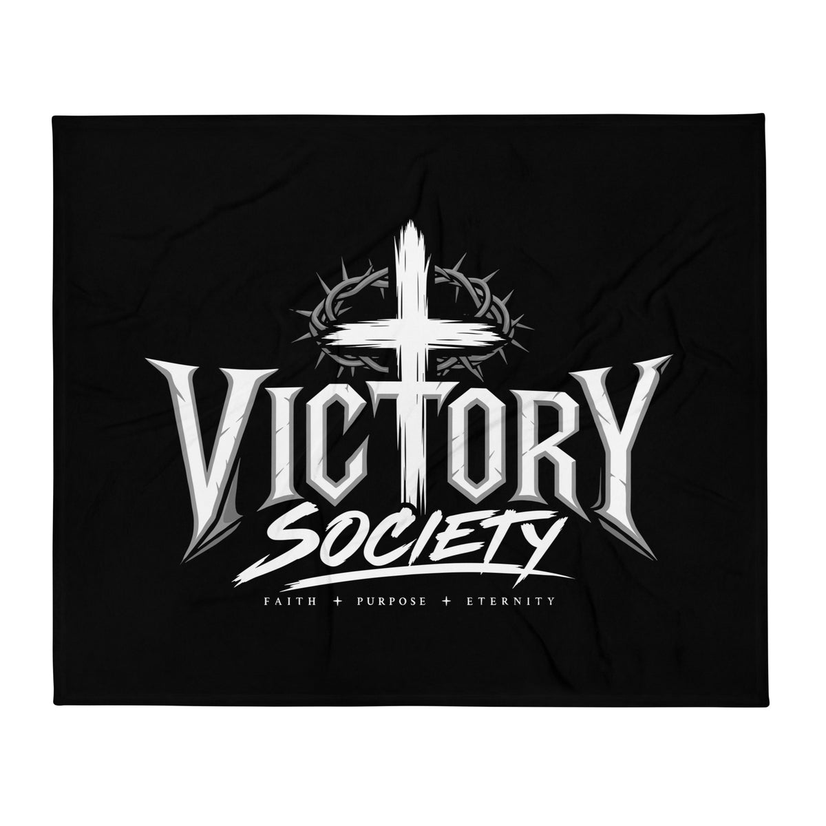 Throw Blanket | Victory Society | Valor Heritage Alliance Logo