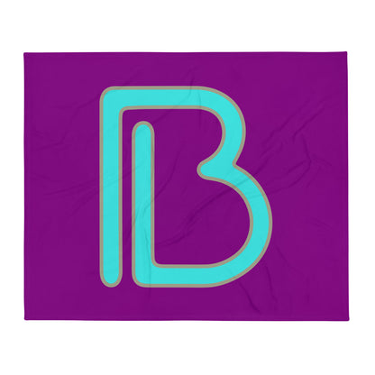 Throw Blanket | Mulligames | Lettermark Logo