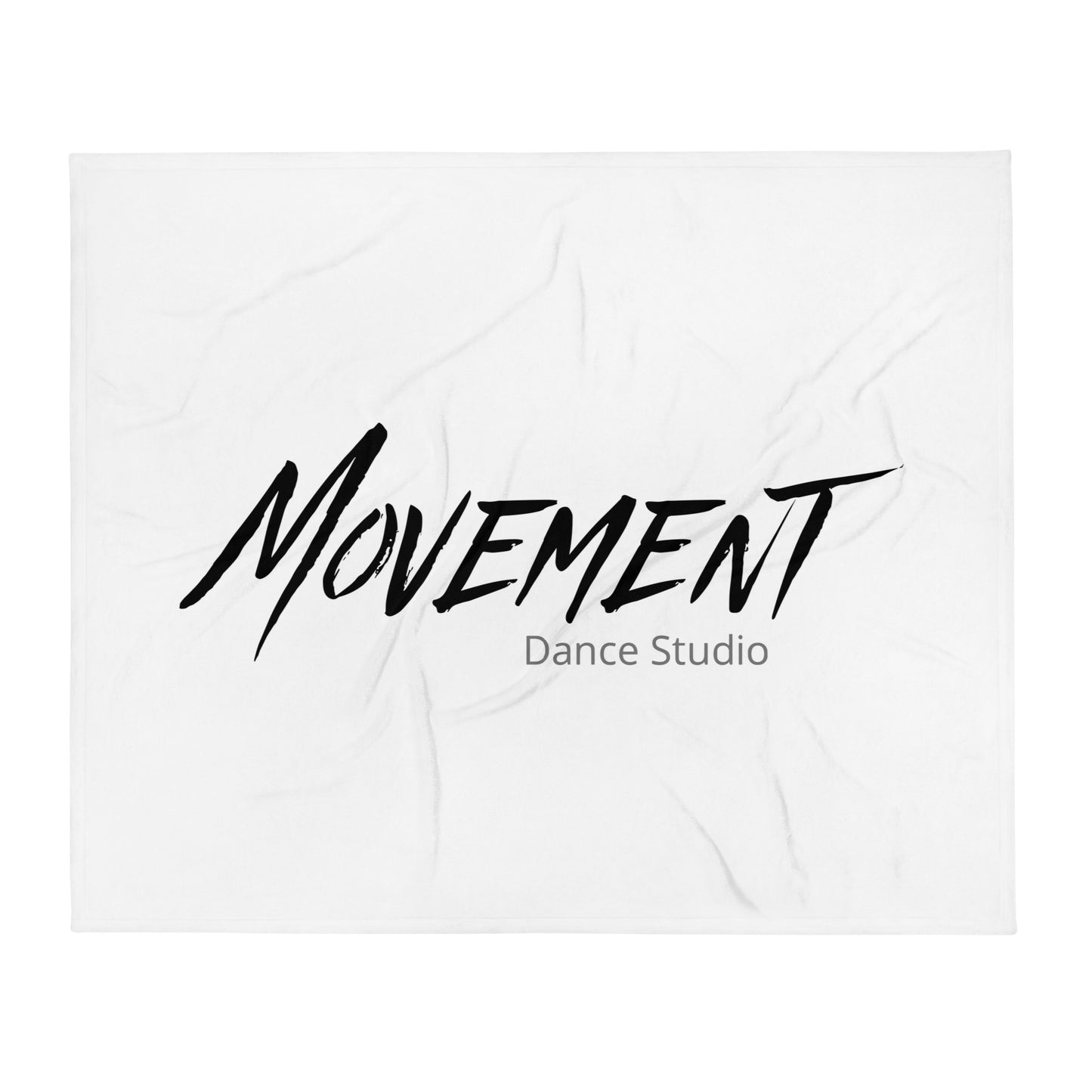 Throw Blanket | Movement Dance Studio | Crest Logo