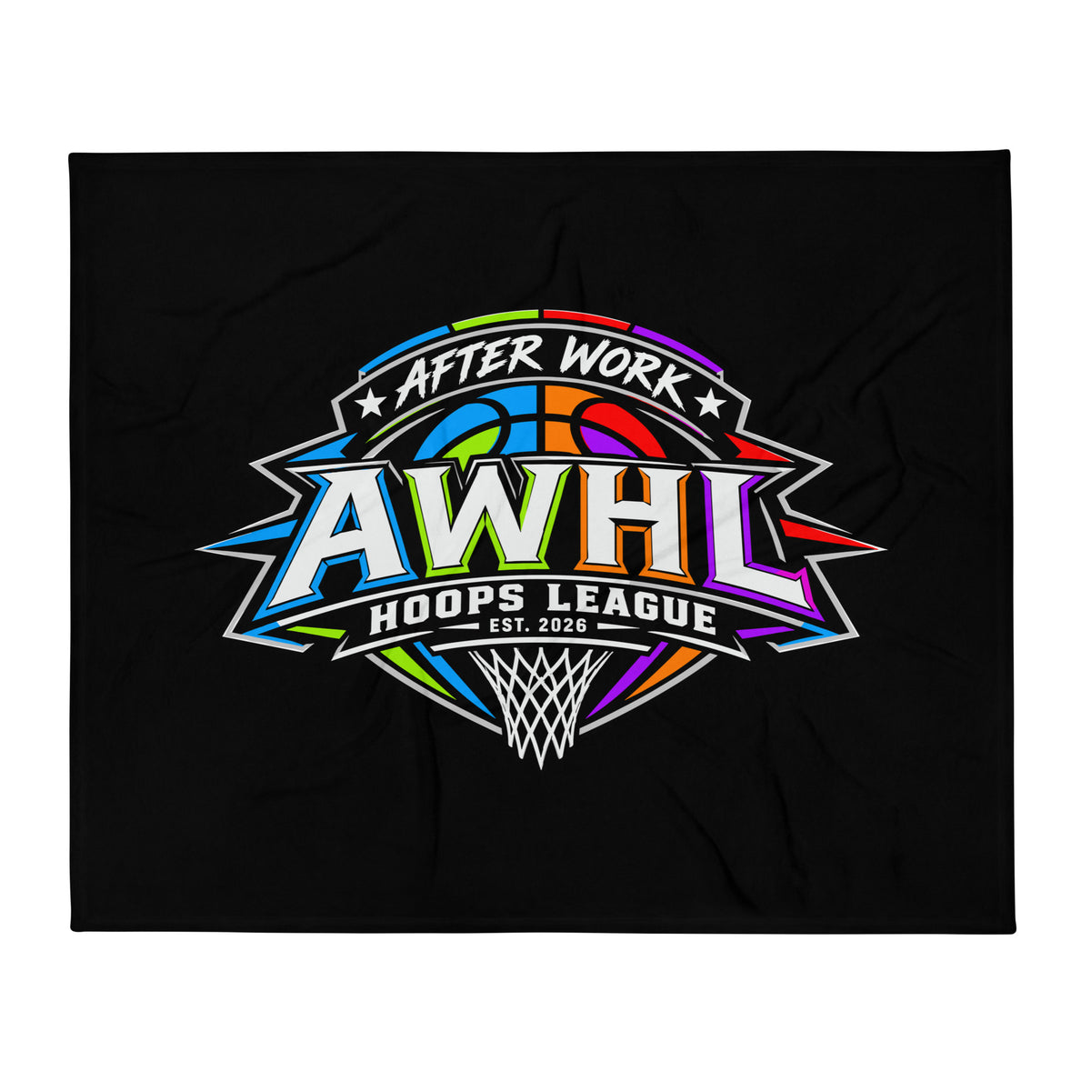 Throw Blanket | AWHL | Crest Logo