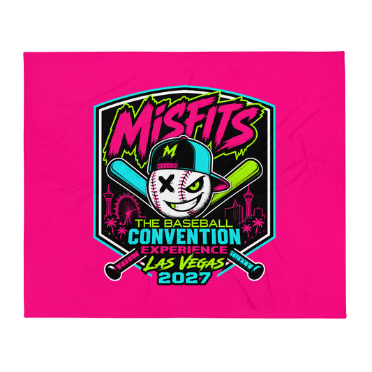 Throw Blanket | Misfits Baseball | Shield Logo